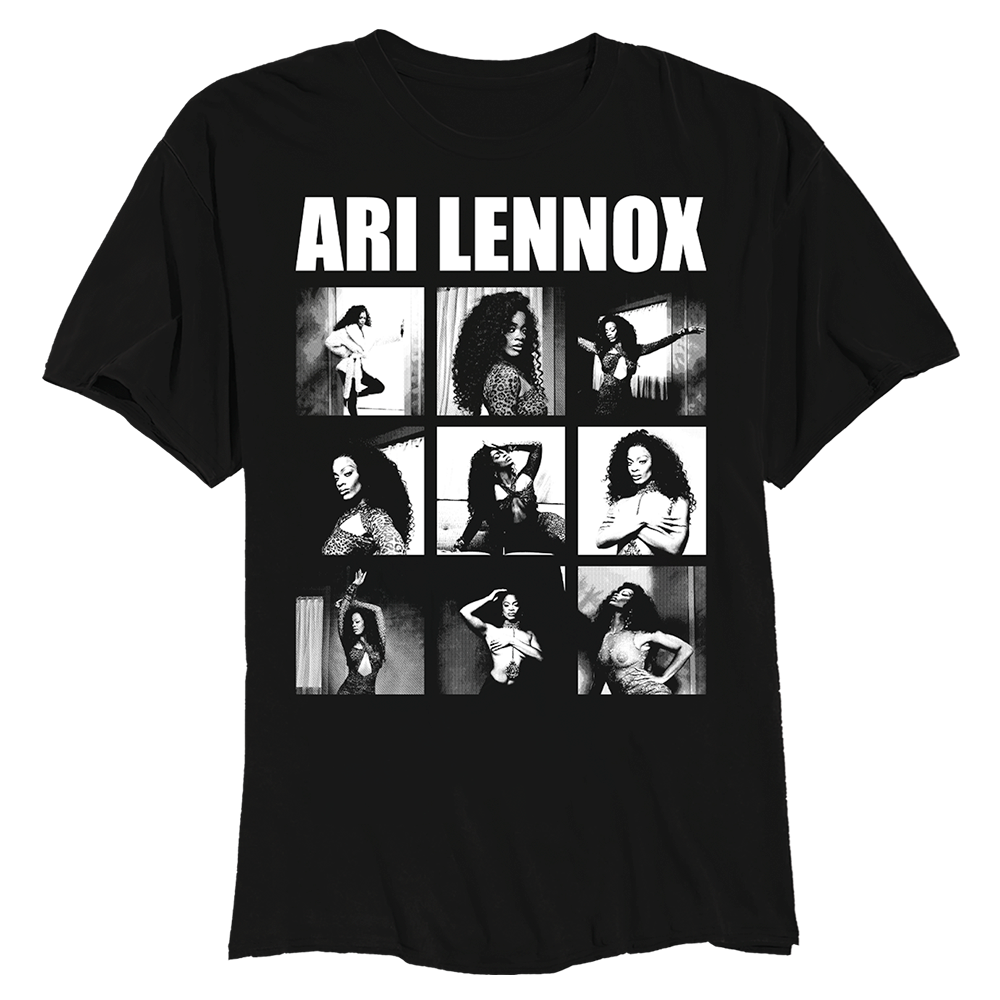 ARI LENNOX 9 WHITE SQUARES T-SHIRT