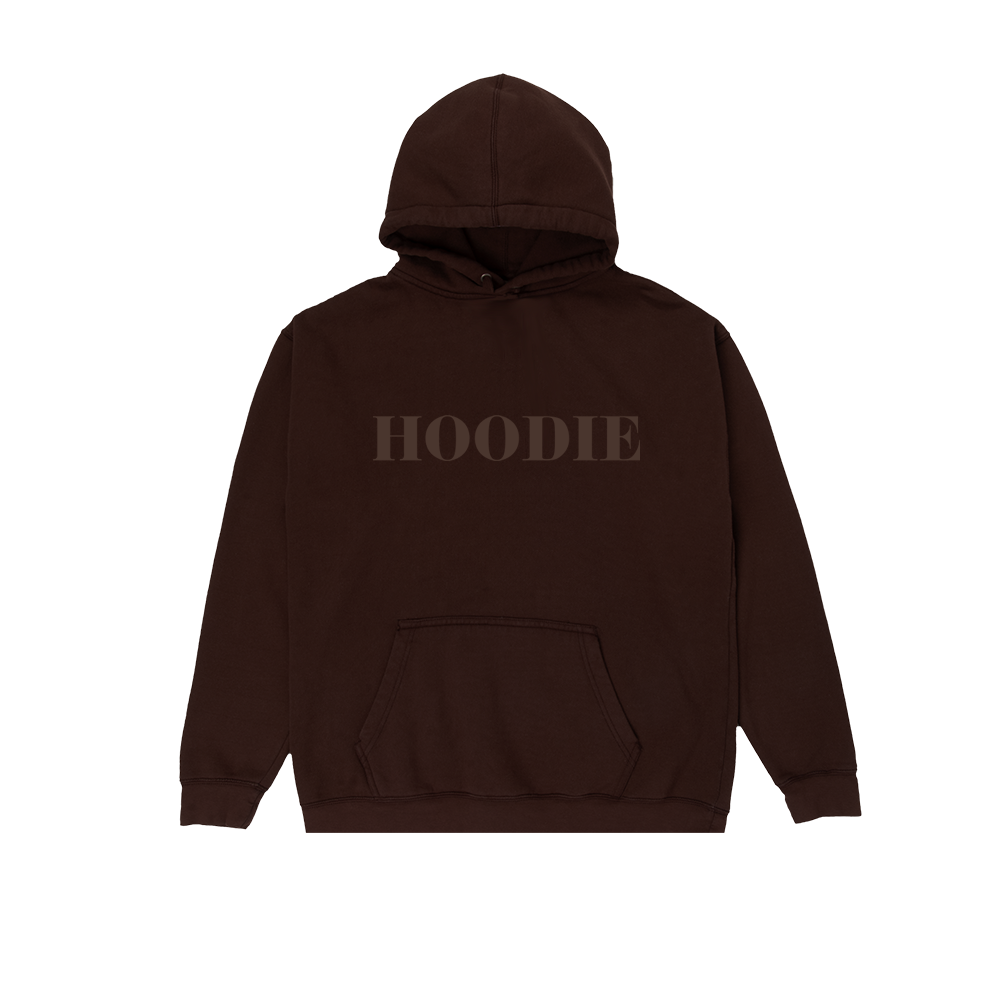 Chocolate Hoodie Front